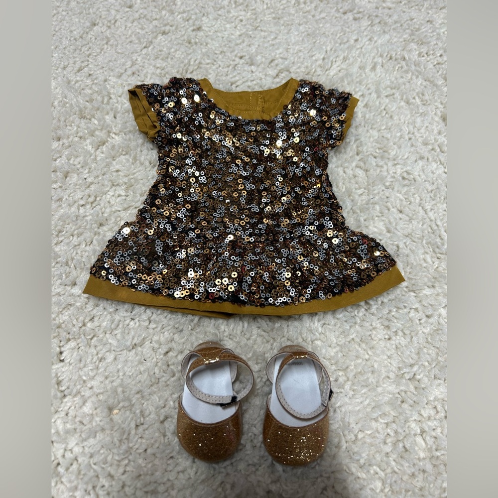 Retired American Girl Holiday Dress